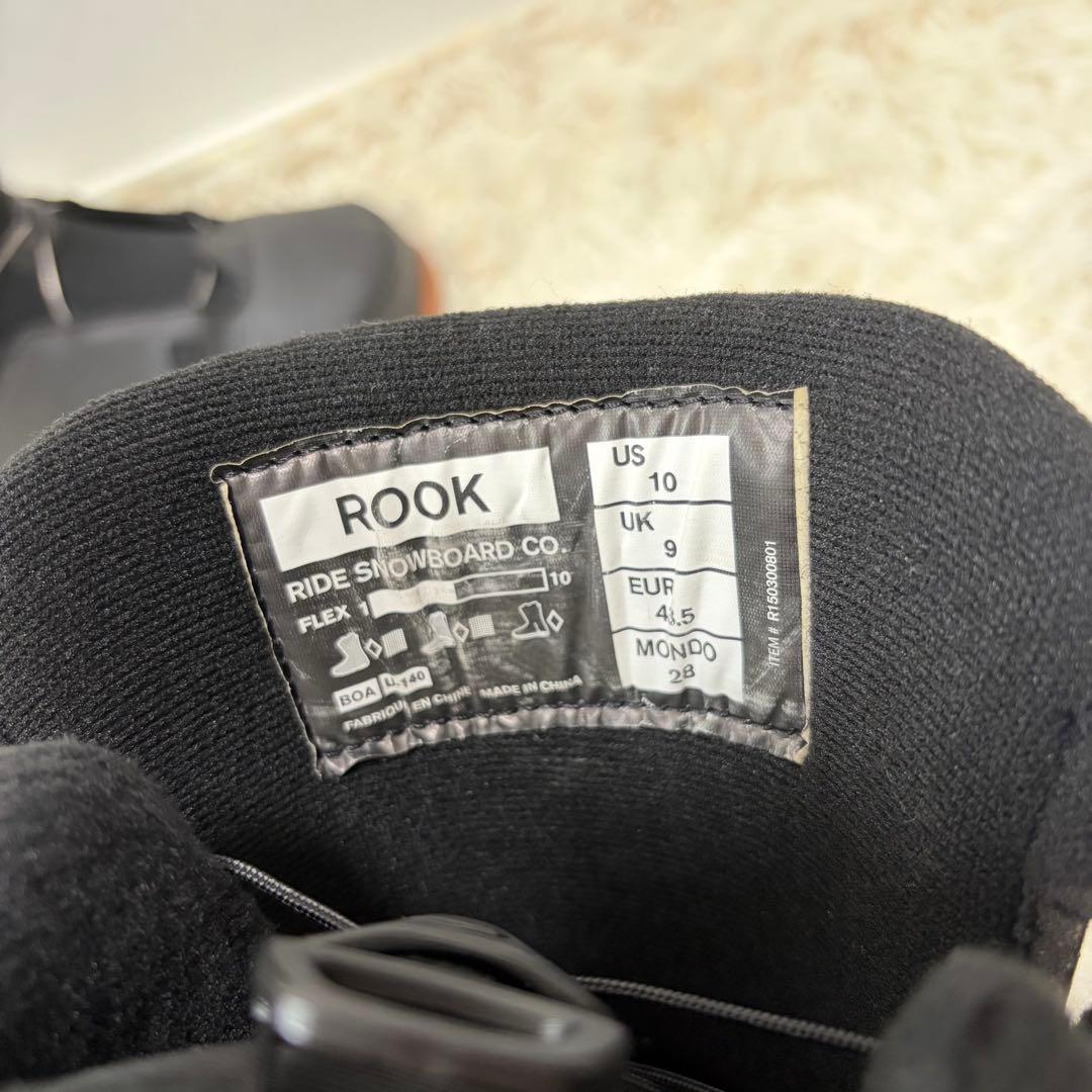 【美品・即日発送】 スノボブーツ　メンズ RIDE ROOK 28cm