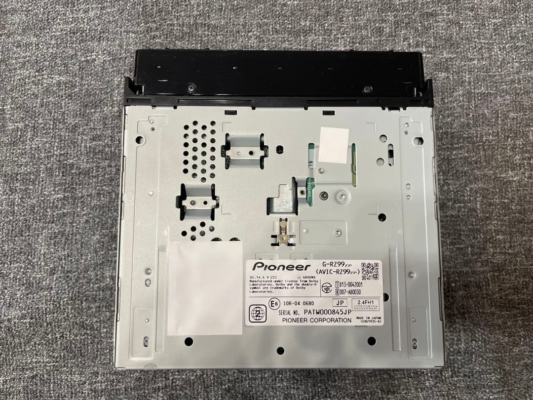 更新 Carrozzeria AVIC-RZ99/本体＋取説＋スマートコマンダー