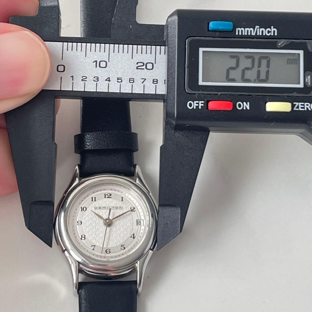 稼動品　HAMILTON ハミルトン　021110 デイト　レディース　腕時計