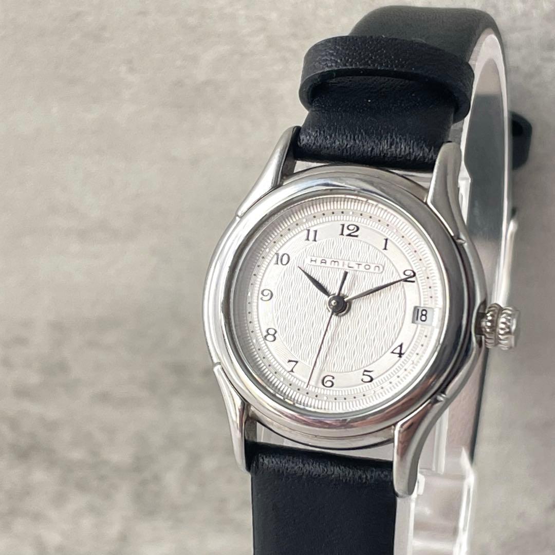 稼動品　HAMILTON ハミルトン　021110 デイト　レディース　腕時計