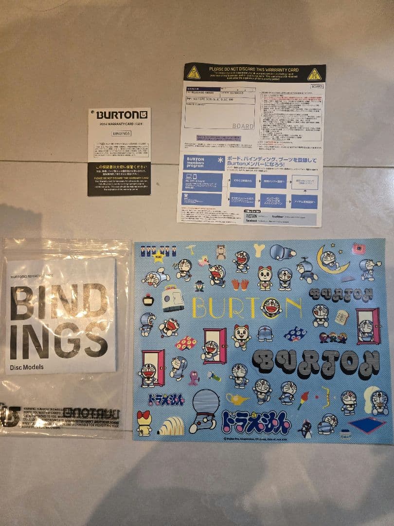 BURTON ドラえもん アフタースクール 100CM スノーボード セット