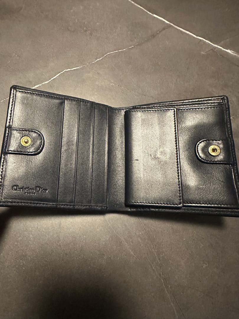 Dior ディオール　二つ折り財布　正規品　男女兼用