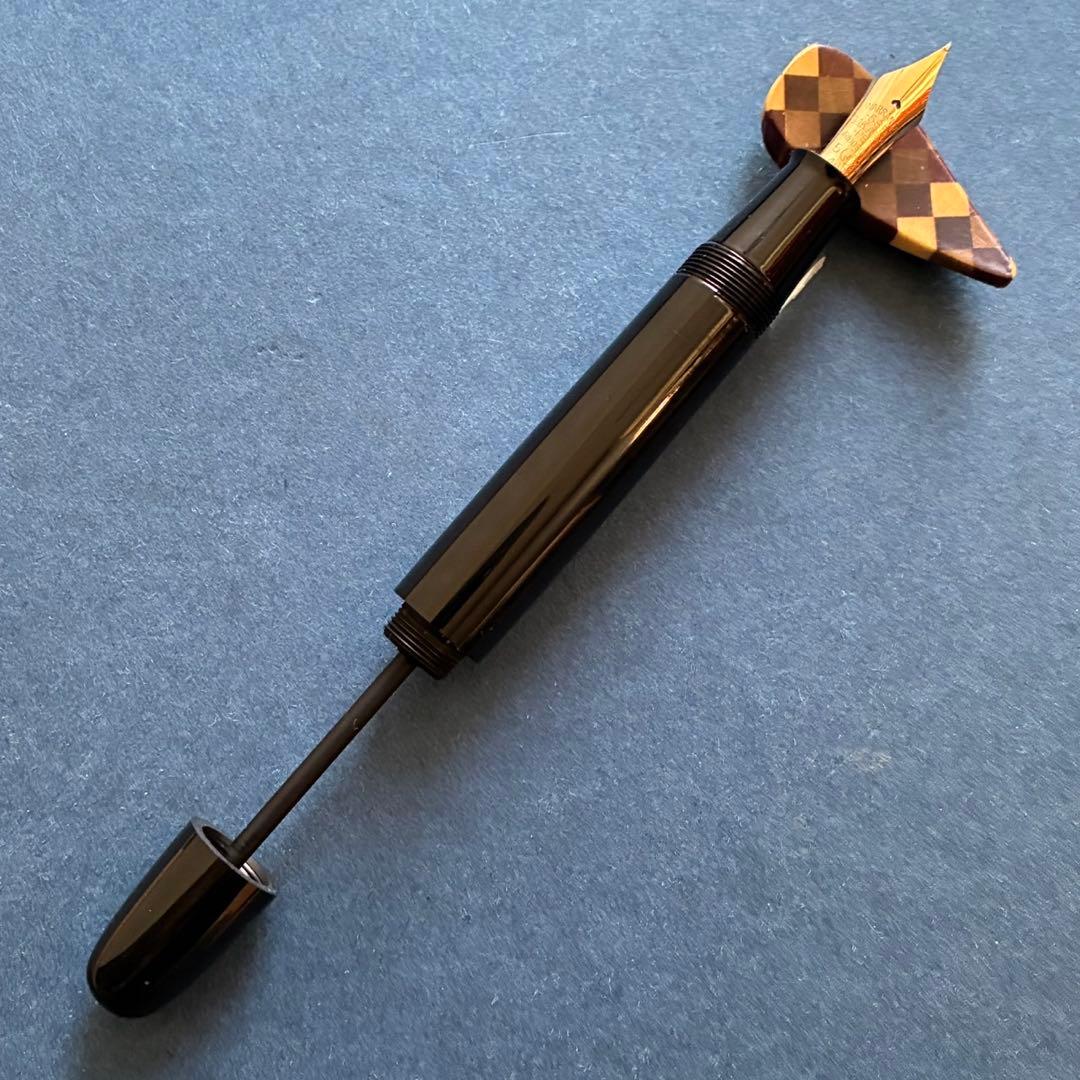 酒井栄助　兜木銀次郎　土田修一　手作り万年筆