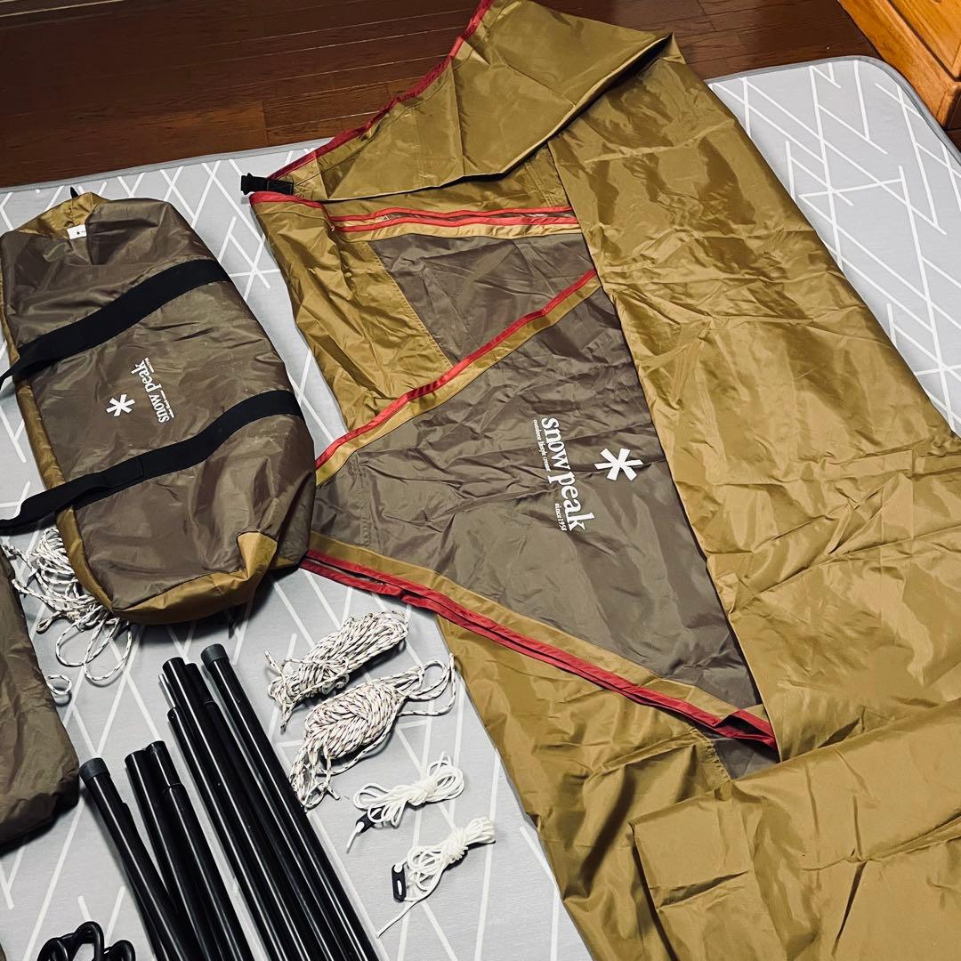 【美品】 peak テント・アメニティヘキサLセット/TPー8515