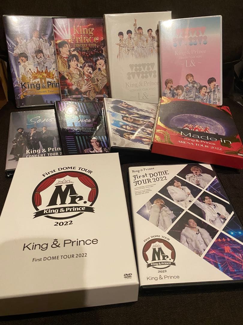 King&Prince ライブDVDおまとめ 2018-2022
