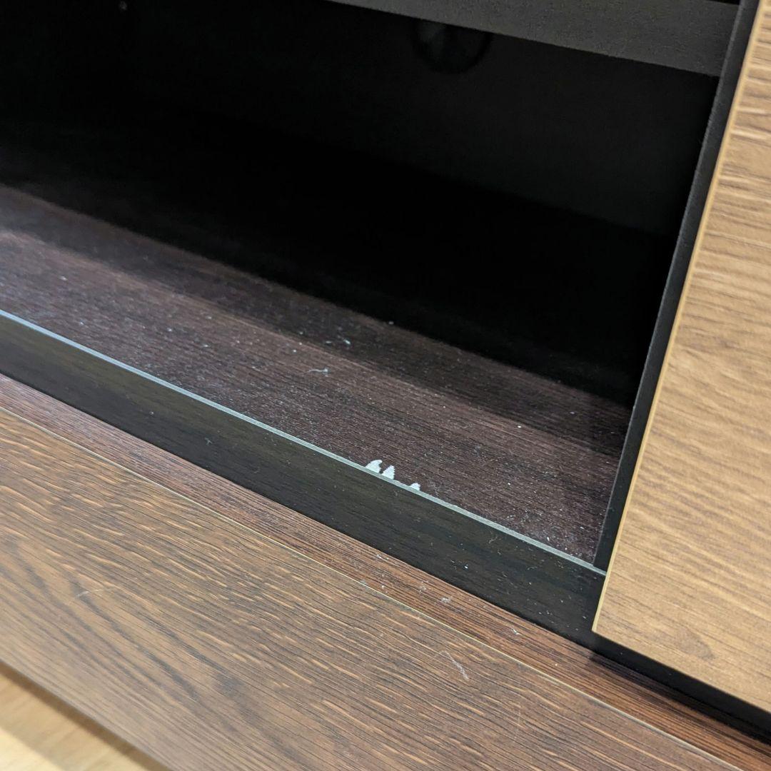 ニトリ　テレビ台(ローボードランダム140 LB DBR)