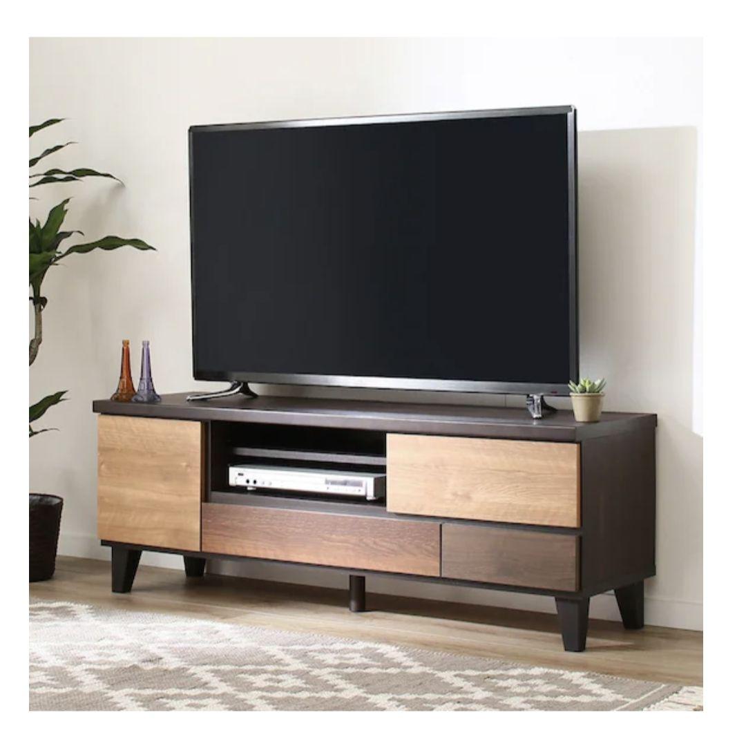 ニトリ　テレビ台(ローボードランダム140 LB DBR)