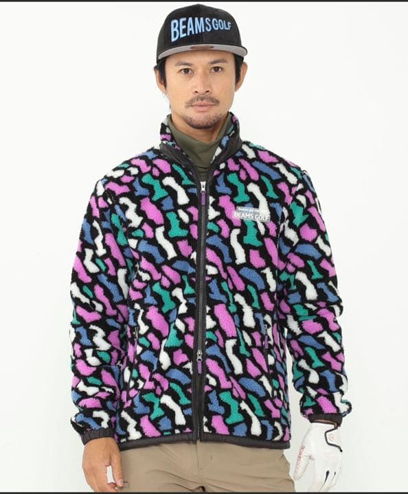 BEAMS GOLF ORANGE LABEL /メンフィス フリース ブルゾン