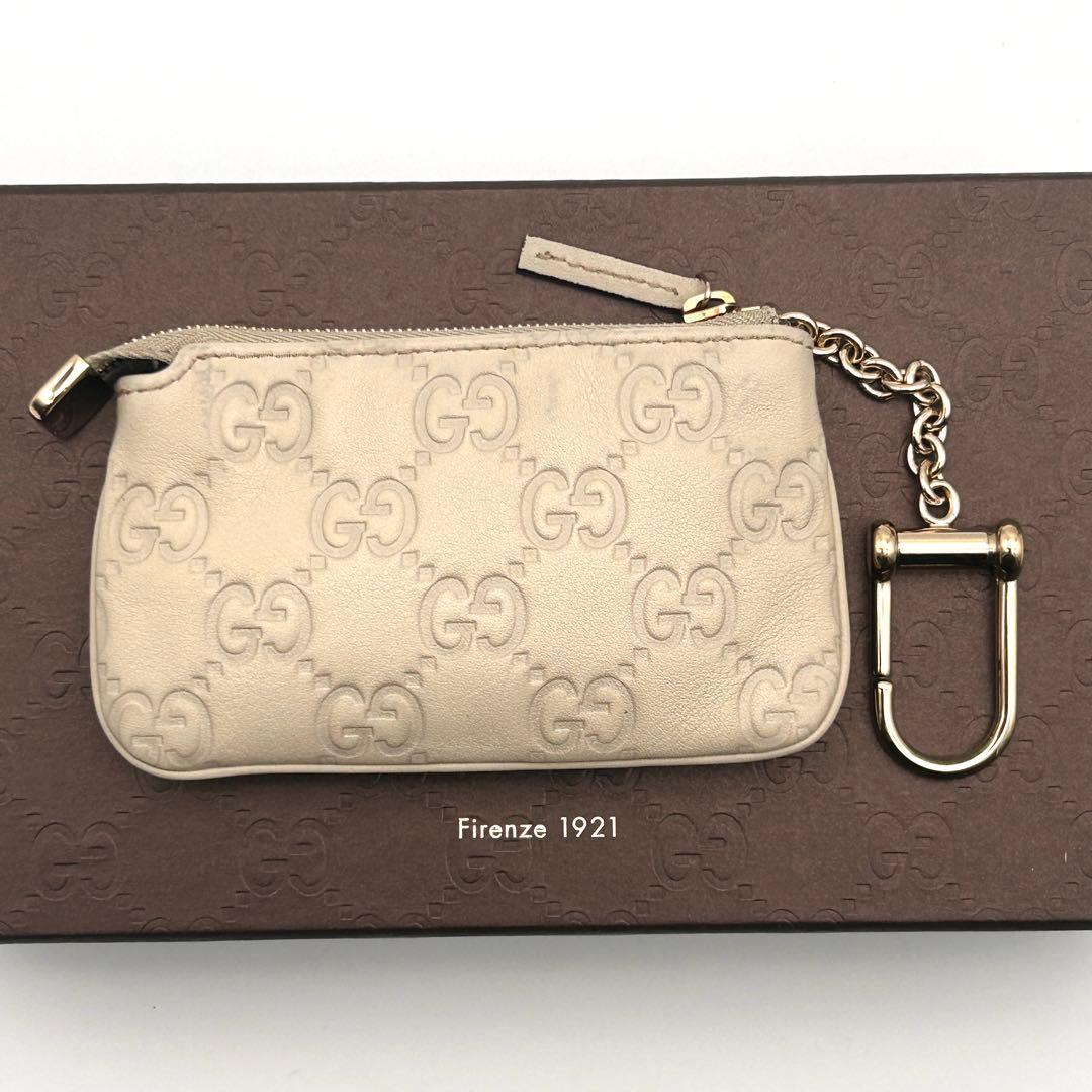 ✨レア美品✨ GUCCI グッチ シマ ケース GG レザー 高級 希少