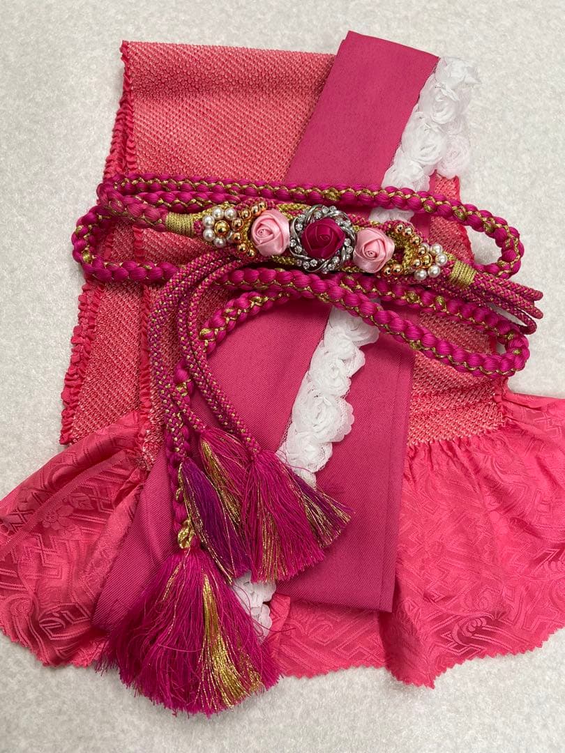 振り袖　フルセット　別誂長襦袢　金彩加工　長尺袋帯　成人式　結婚式　695