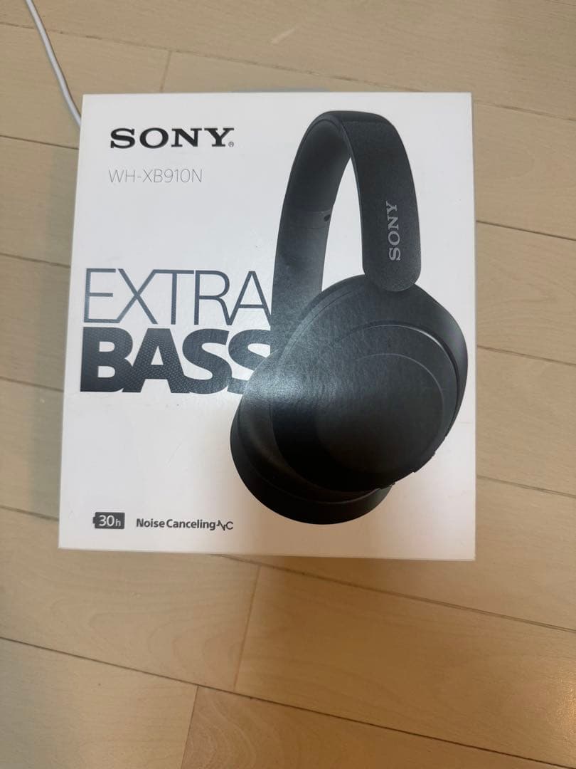 値下げ【新品同様】ワイヤレスヘッドフォン（SONY,WH-XB910N)