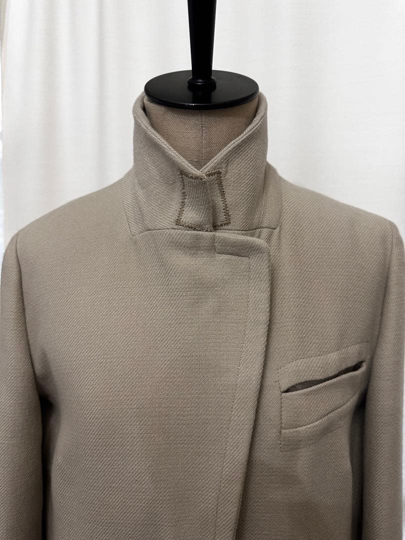 Chloé チェスターコート 36 グレージュ