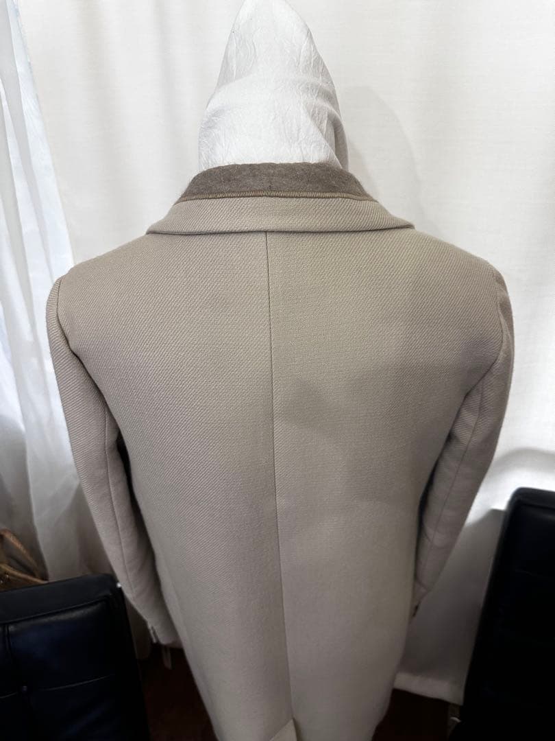 Chloé チェスターコート 36 グレージュ