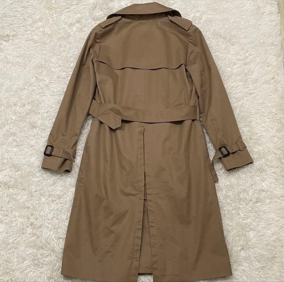 HYKE ハイク ロングトレンチコート ベージュ ウールライナー付き M相当