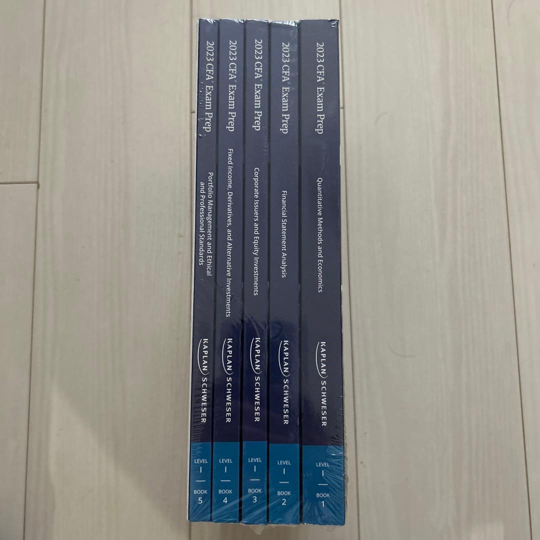 語学・辞書・学習参考書 2023 CFA Exam Prep SchweserNotes Level I