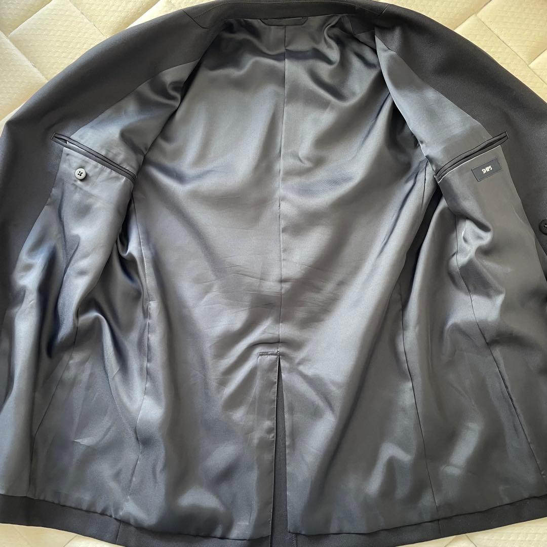 SHIPS ネイビー ダブル ブレザー ジャケット 紺ブレ Mサイズ