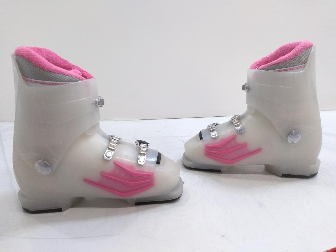 女の子 ジュニアスキー 5点セット アトミック 130cm ブーツ24.5cm◇