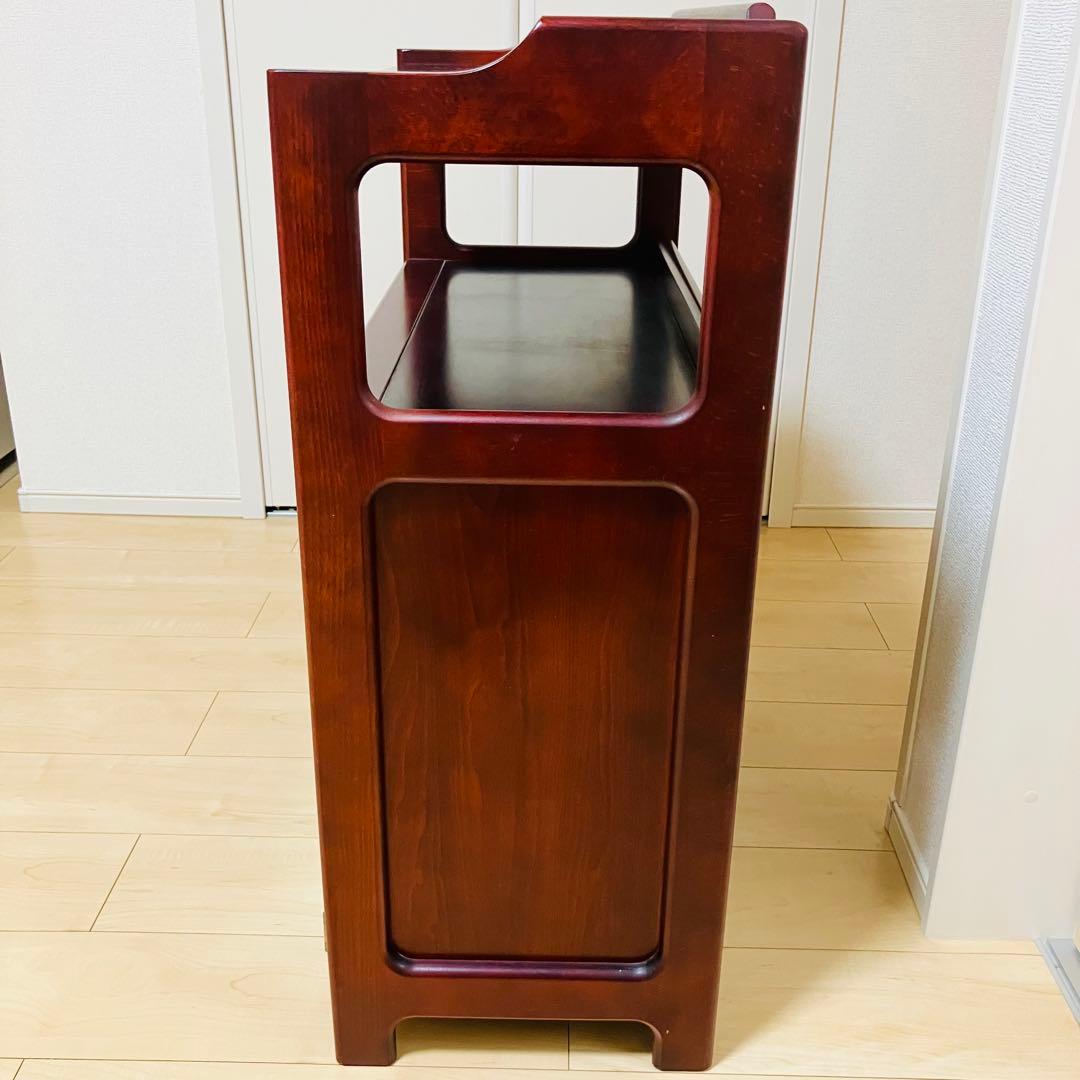 ✨美品✨ カリモク karimoku 木製 電話台 FAX台 キャビネット飾り棚