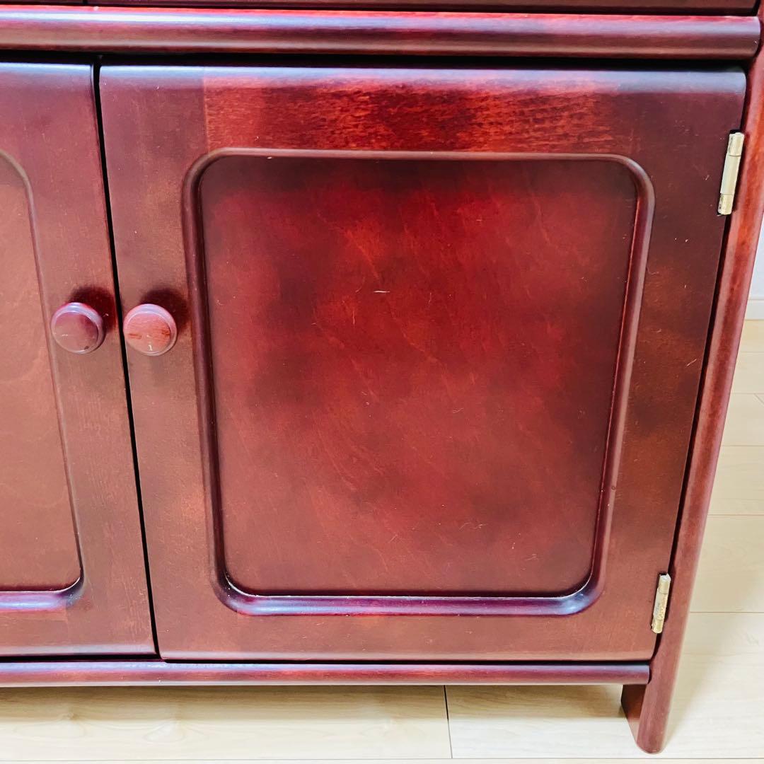 ✨美品✨ カリモク karimoku 木製 電話台 FAX台 キャビネット飾り棚