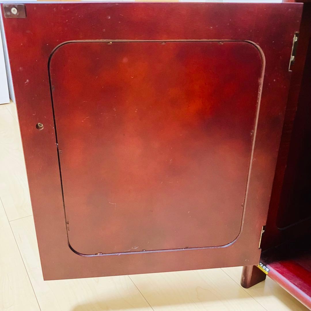 ✨美品✨ カリモク karimoku 木製 電話台 FAX台 キャビネット飾り棚