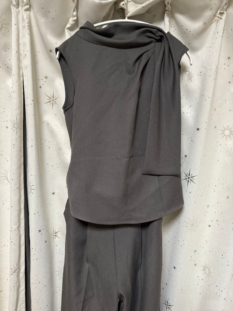 サロペット・オーバーオール・オールインワン L'AUBE BLANC Side Bow-tie Combinaison