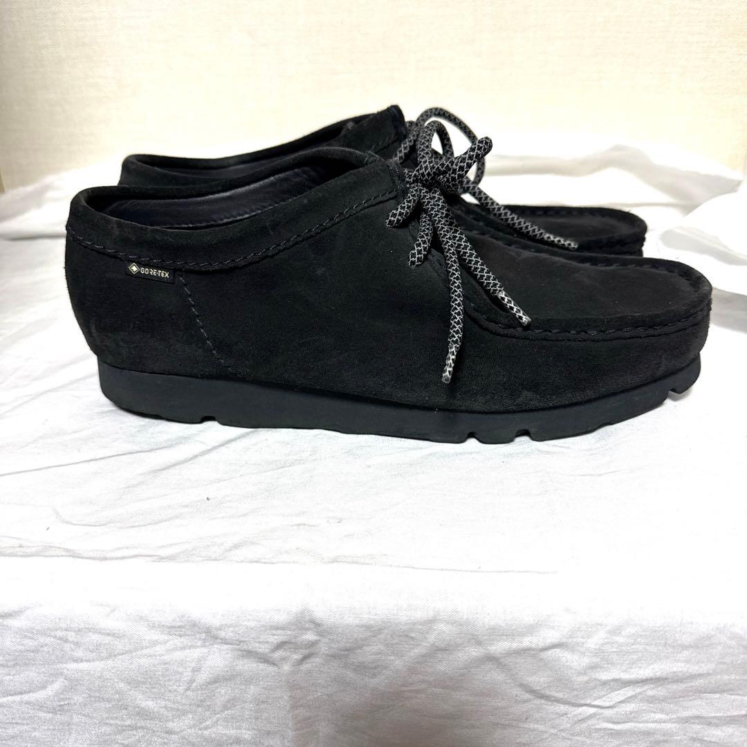 koko12 Clarks Wallabee GTX UK8 ブラック