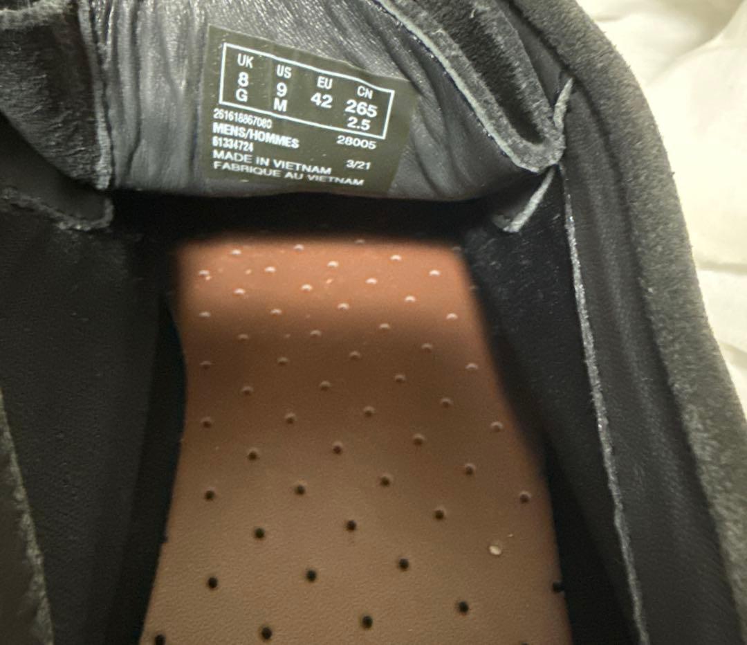 koko12 Clarks Wallabee GTX UK8 ブラック