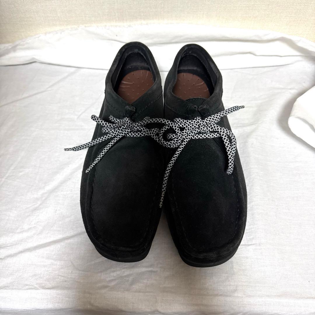 koko12 Clarks Wallabee GTX UK8 ブラック