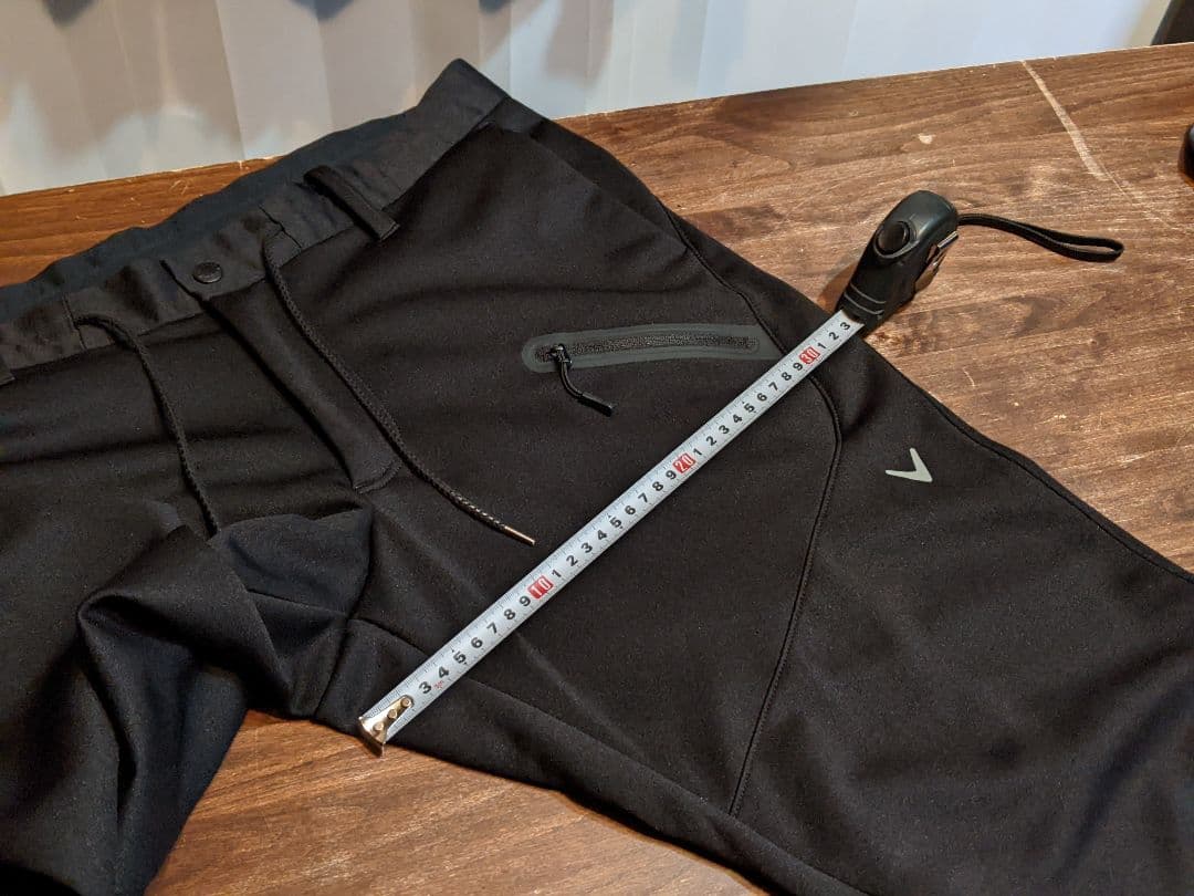 キャロウェイ　デカロゴ　ストレッチ　ロングパンツ　ダンボール　ジョガーパンツ