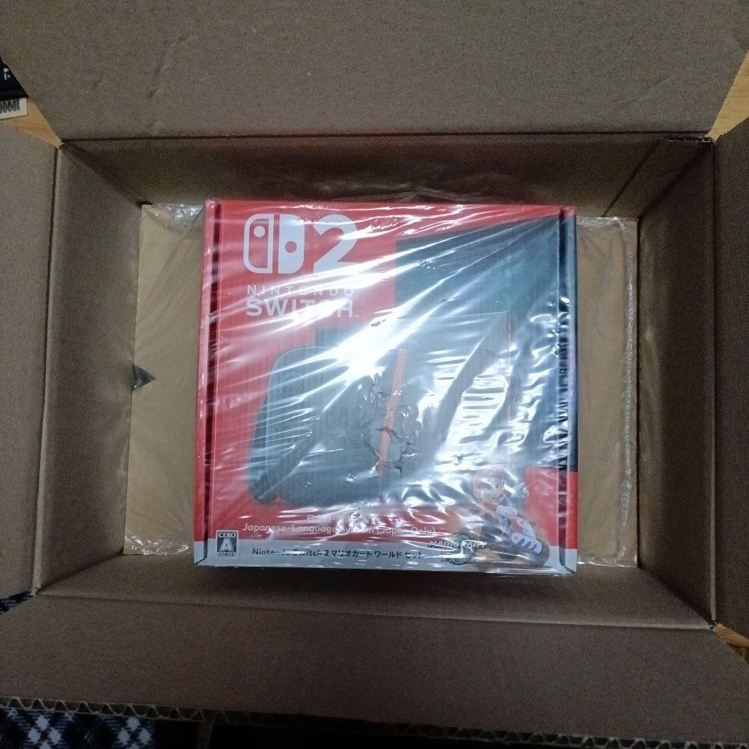 新品 未使用 未開封 Nintendo Switch2本体マリオカート日本語対応