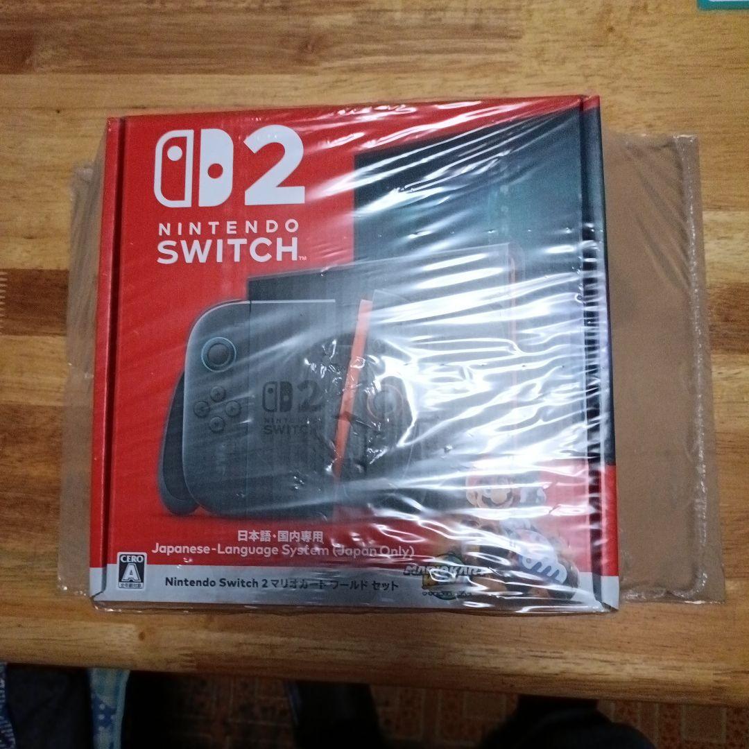 新品 未使用 未開封 Nintendo Switch2本体マリオカート日本語対応