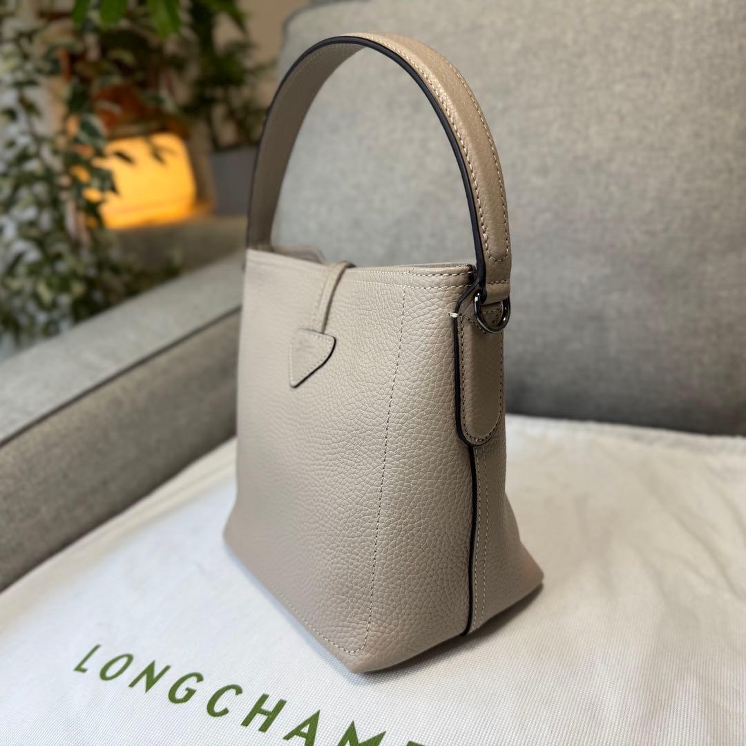 ロンシャン ル ロゾ バケットバッグ XS 2WAY ショルダー クレイ