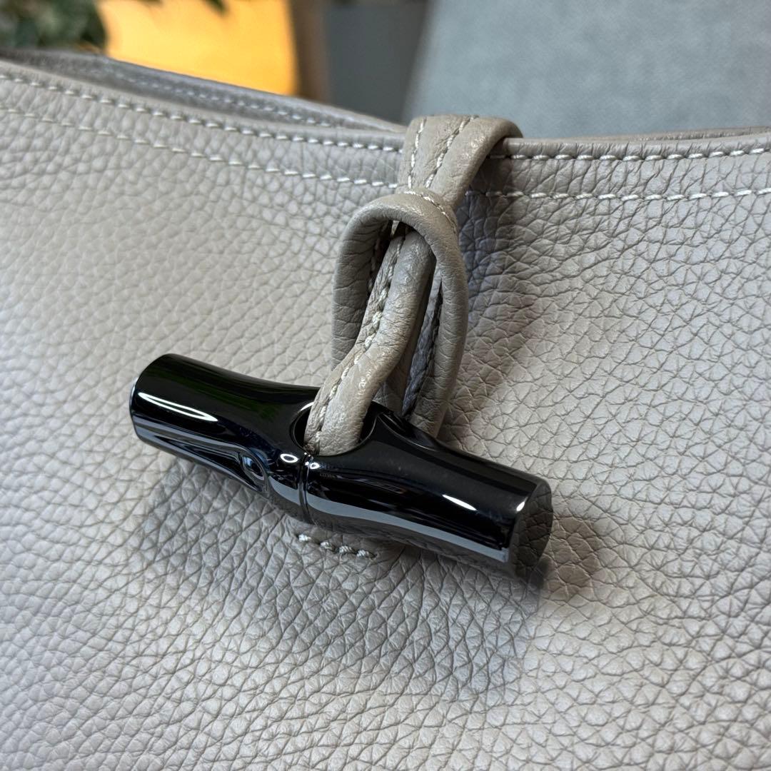 ロンシャン ル ロゾ バケットバッグ XS 2WAY ショルダー クレイ