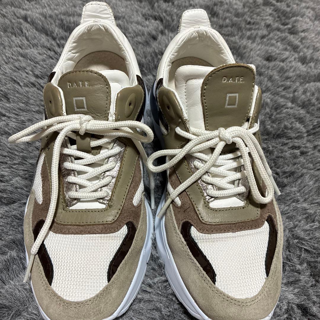 DＡＴＥ　デイト　ＦUＧＡ スニーカー38 24.5㎝