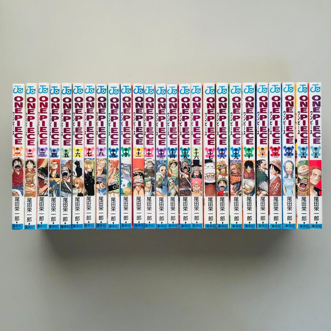 【初版80冊】ONE PIECE 1〜107巻（106巻抜け）