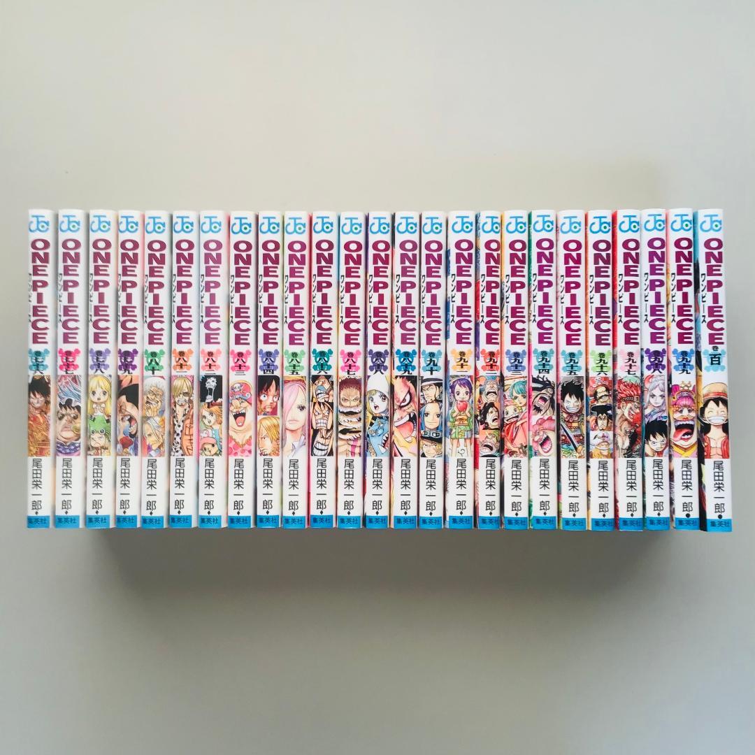 【初版80冊】ONE PIECE 1〜107巻（106巻抜け）