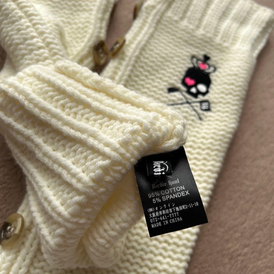 【Birdie hunt】バーディーハント　ケーブルニット 3点セット　L