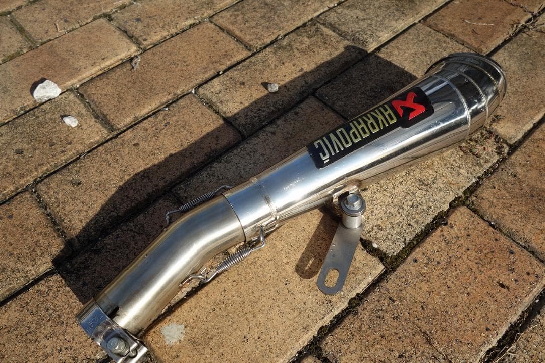 CB1000R　SC80 アクラボビッチ　ステッカチューン　ステンレス　メガホン