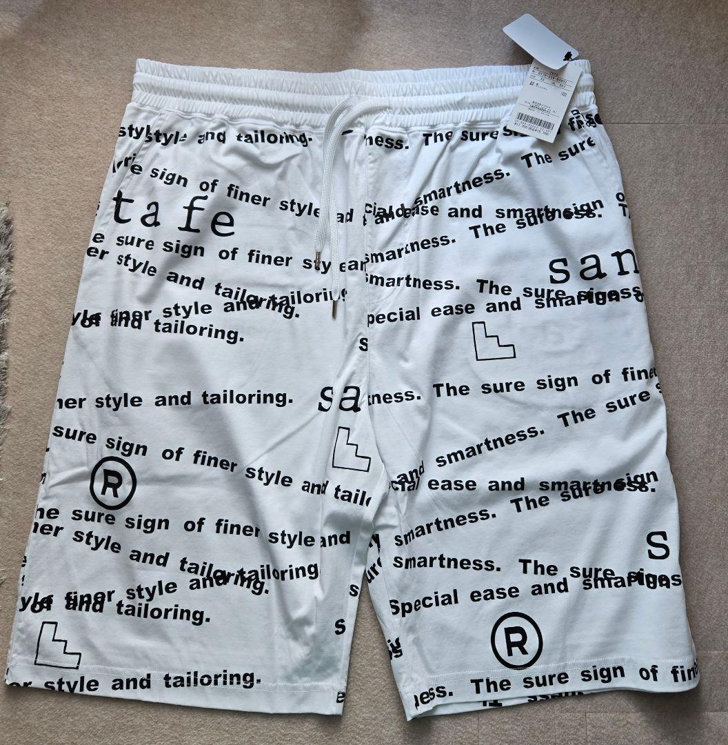 【lapis】santafe テキストプリント Tシャツとショート