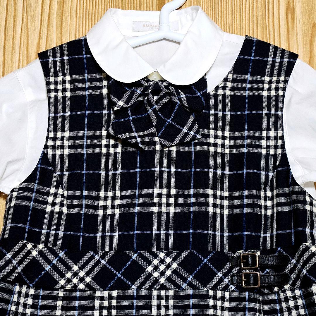 バーバリーロンドン　女の子　フォーマルスーツ　アンサンブルスーツ　ワンピース