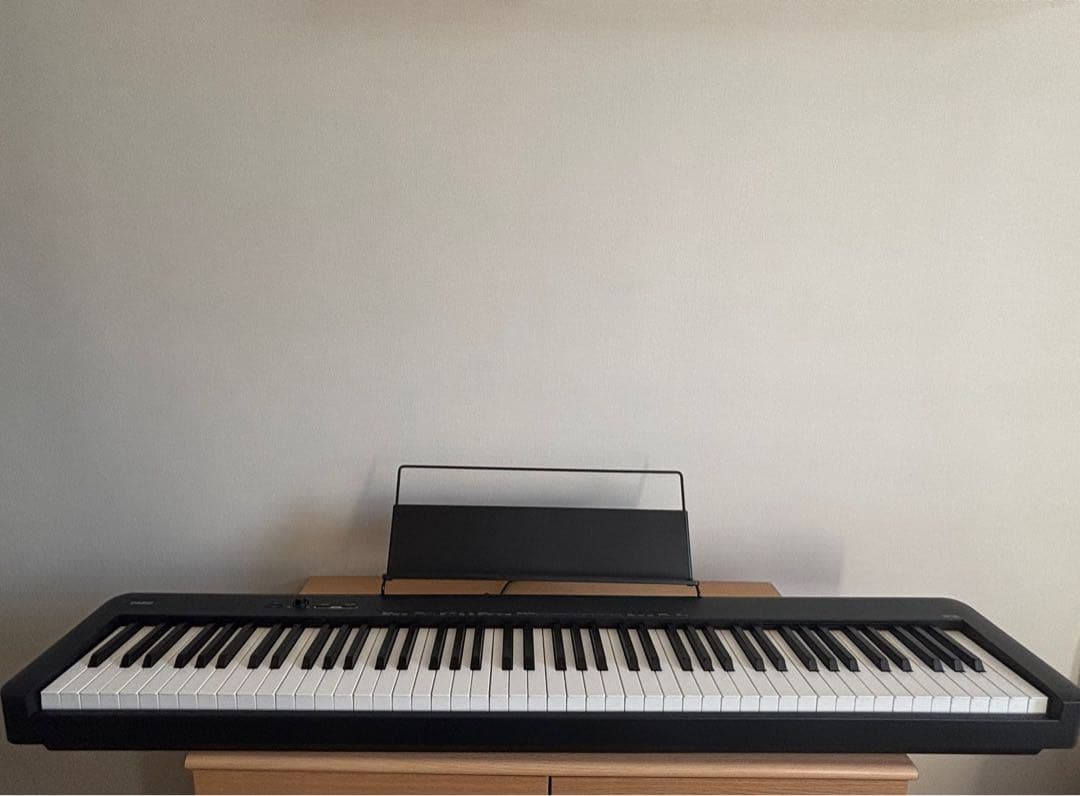 CASIO 電子ピアノ CDP-S105 88鍵盤 / ペダル・譜面立て