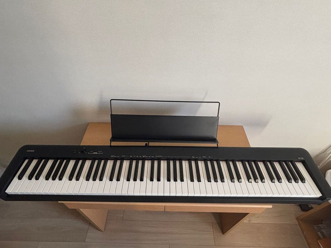 CASIO 電子ピアノ CDP-S105 88鍵盤 / ペダル・譜面立て