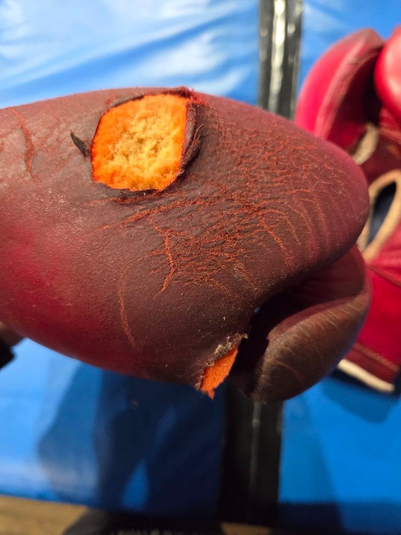 Winning グローブ 8oz赤