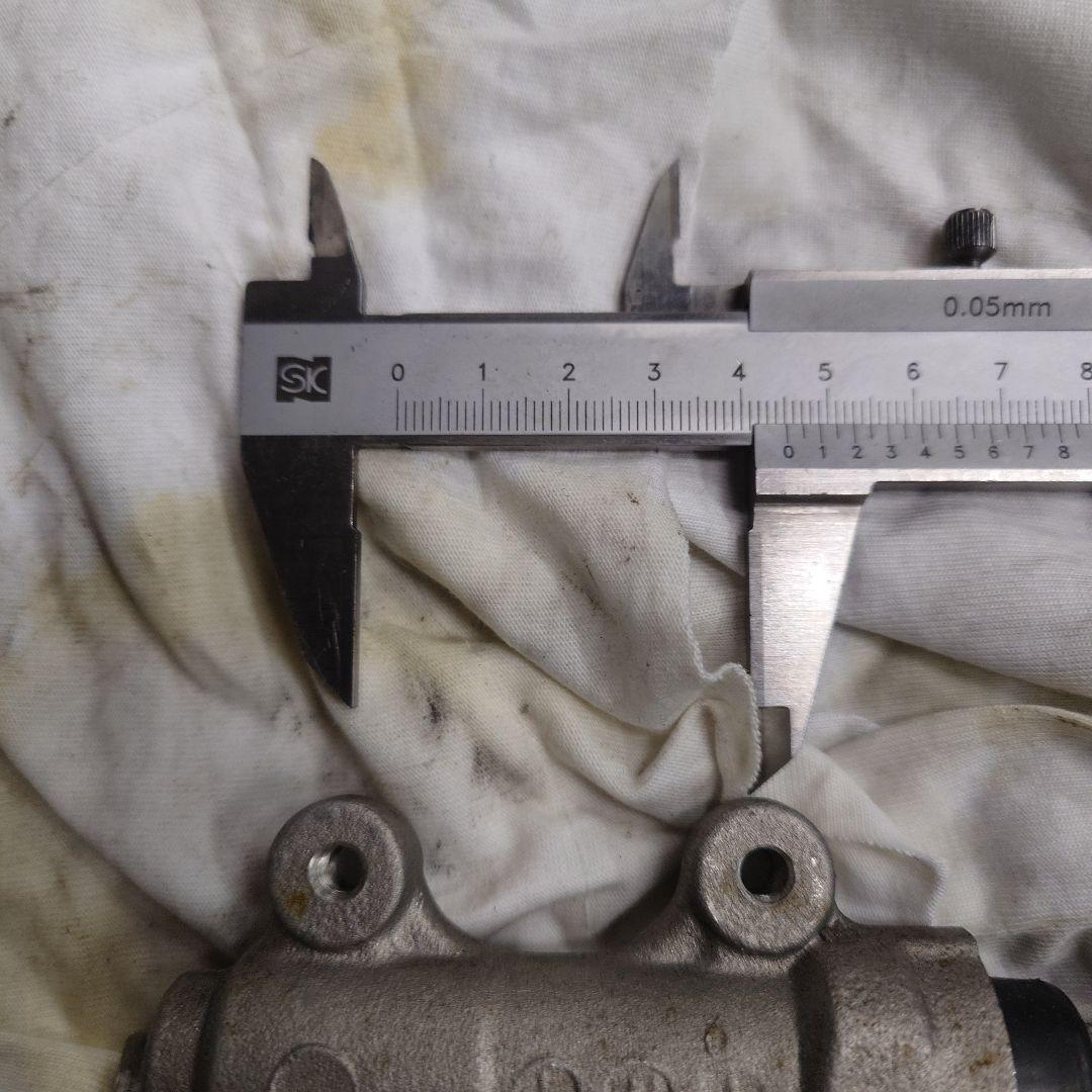 リアブレーキマスター　1/2　NSR50純正　Gクラフトマスタータンク付き