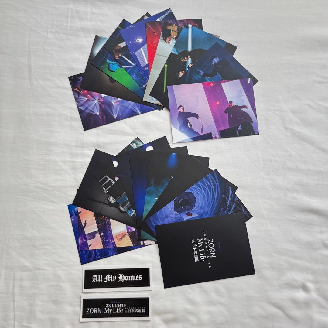 ZORN My Life at 武道館　DVD ポストカード付