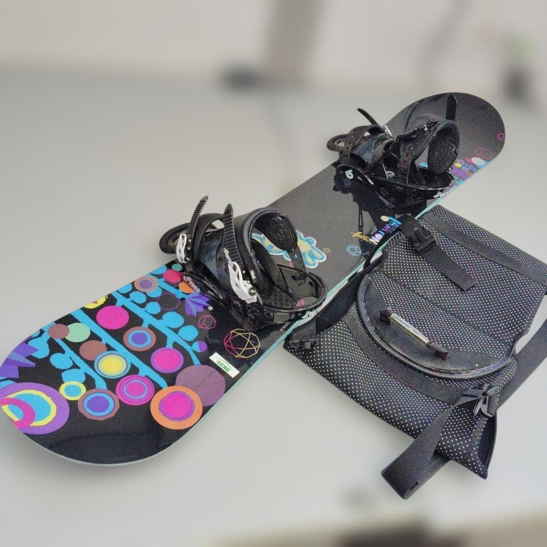 BORTON スノーボード ビンディングセット カバー付き