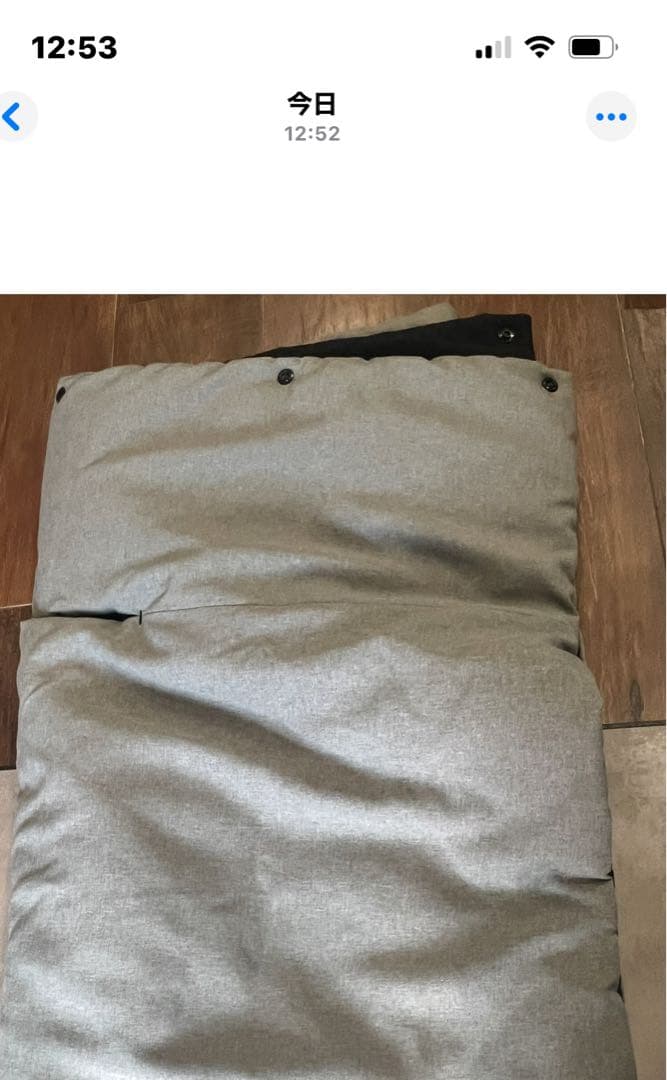 Wrap me! ストール ✨鈴木六夏さん✨リバーシブル✨ グレー/ブラック