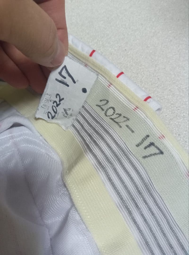 ヤクルトスワローズ　清水昇　実使用　本人着用上下セット 福袋当選品