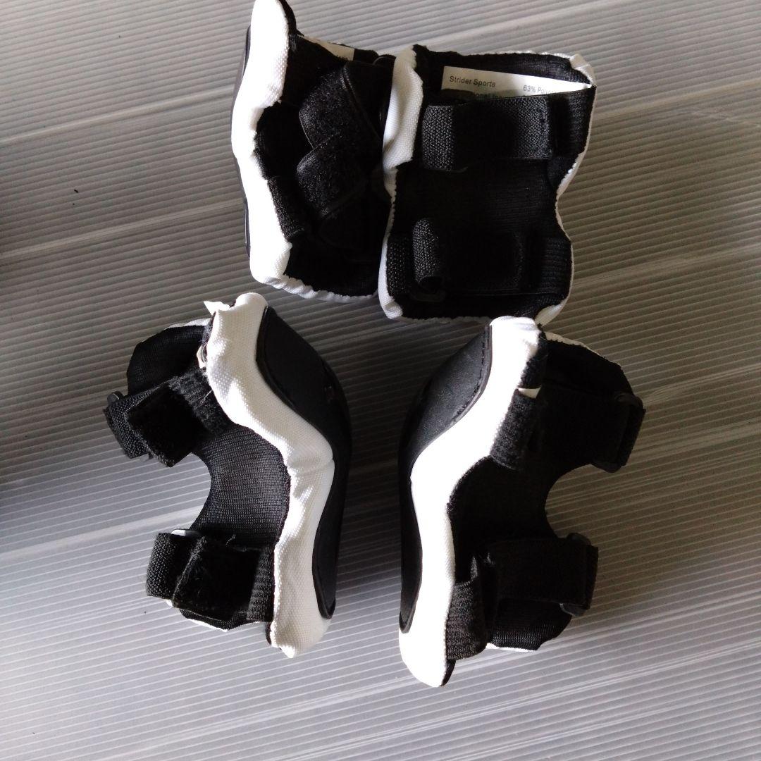 STRIDER バランスバイク ブラック　プロテクター付き