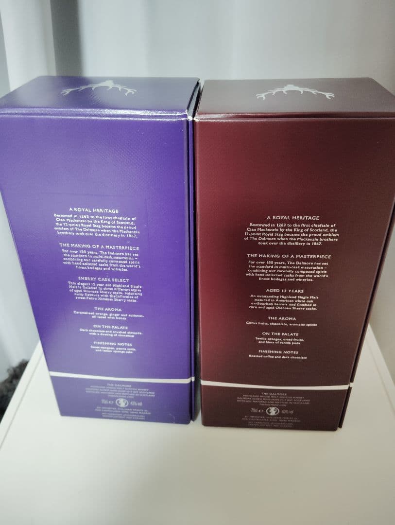 最終値下げ　THE DALMORE12年シェリーカスクセレクト セット